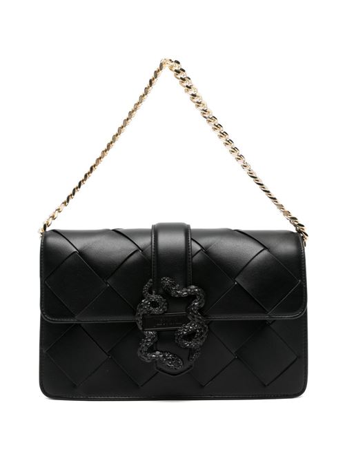 Borsa donna Just Cavalli nera matelassé con catena JUST CAVALLI | 80RA4BM1ZSD88899